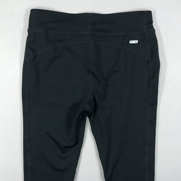 Danskin Now Leggings Women's Medium 8-10 Black Pull On Capri Fitted Workout Yoga - Picture 3 of 14